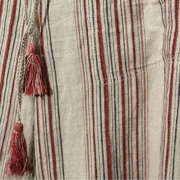 MAURICE’S Cute a fun Linen Blend Bobo Chic‎ Wide Leg Pants Size Medium - Picture 5 of 7